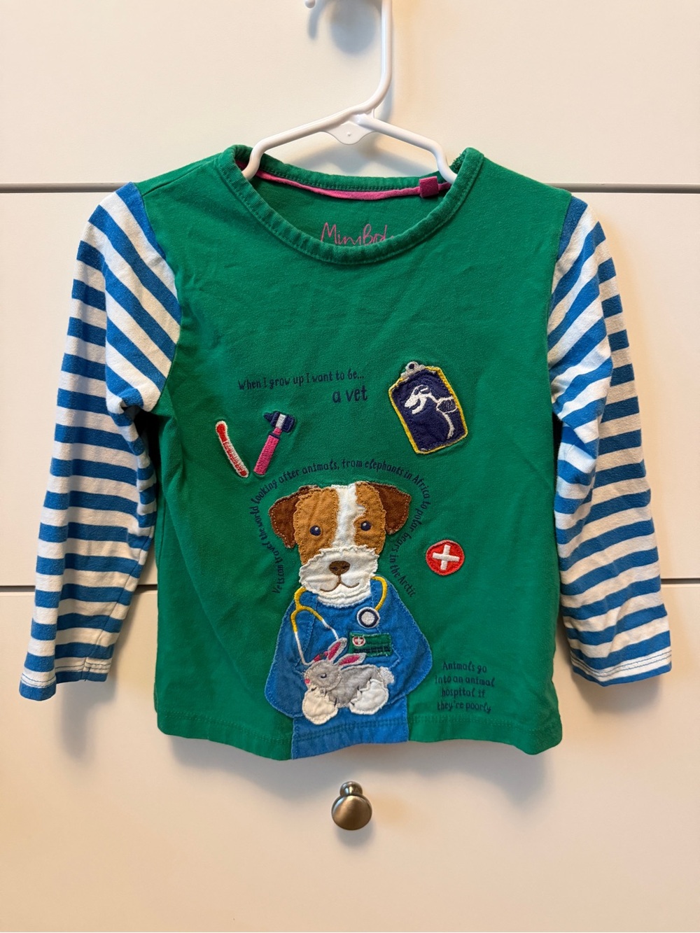 Mini Boden Vetrinarian Shirt